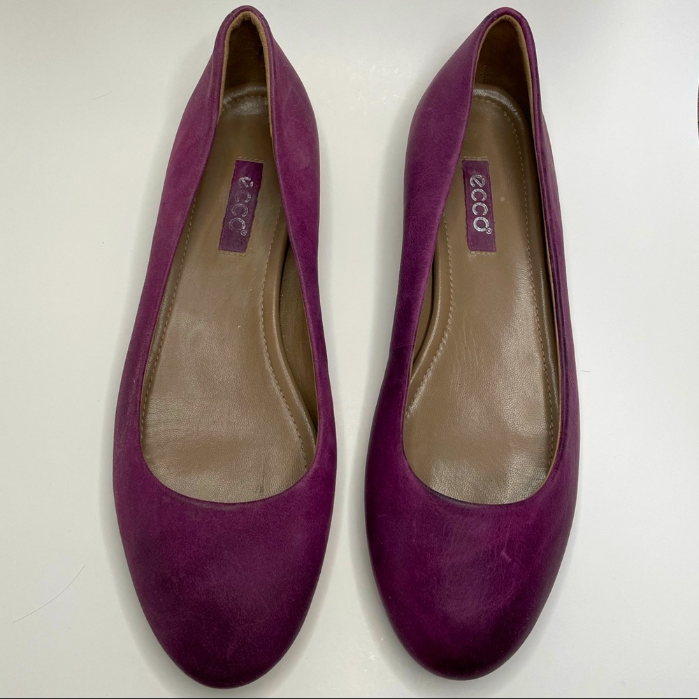 Ecco Women's Purple Flats